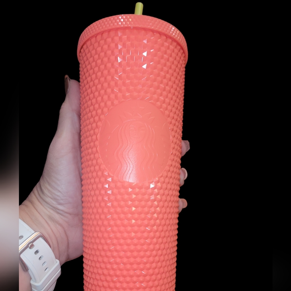 🍉 NEW Starbucks 2020 Studded Watermelon 24oz Tumbler